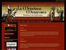 Tablet Screenshot of meridianaitalia.com